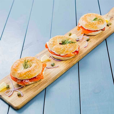 Lox Mini Bagels