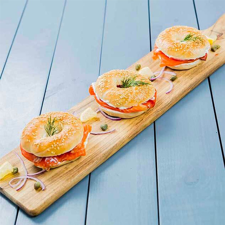 Lox Mini Bagels